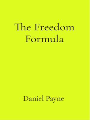 cover image of The Freedom Formula